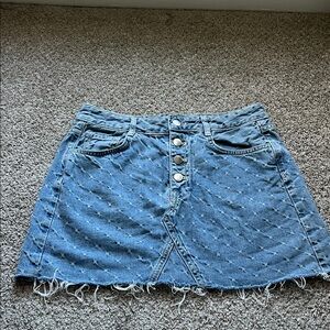 Pilcro Denim Skirt